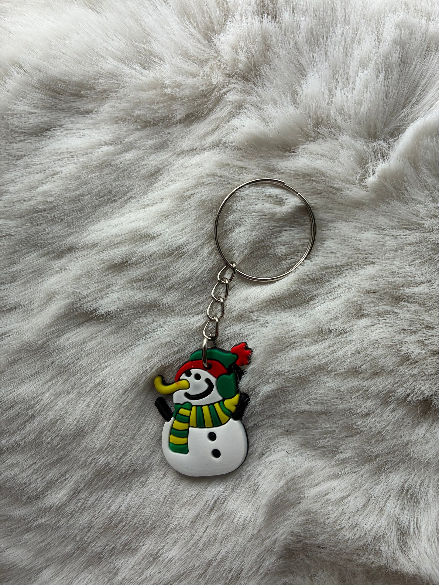 Snowman Keychain