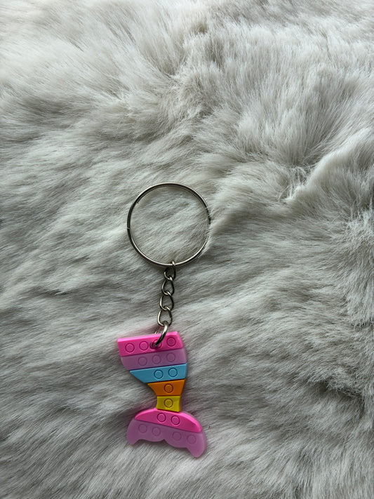 Mermaid Tail Keychain