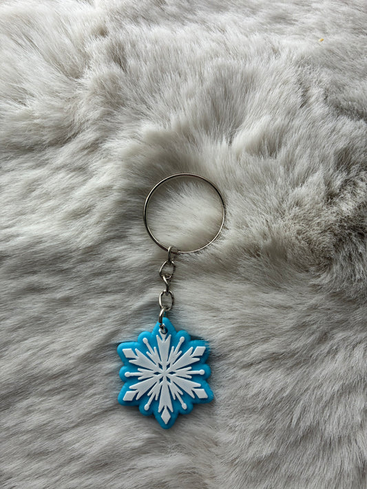 Snowflake Keychain